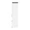 Bestar Orion 98W Full Murphy Bed and Narrow Storage Solutions with Drawers (99W), White & Walnut Grey 116862-000017 - alternate 4